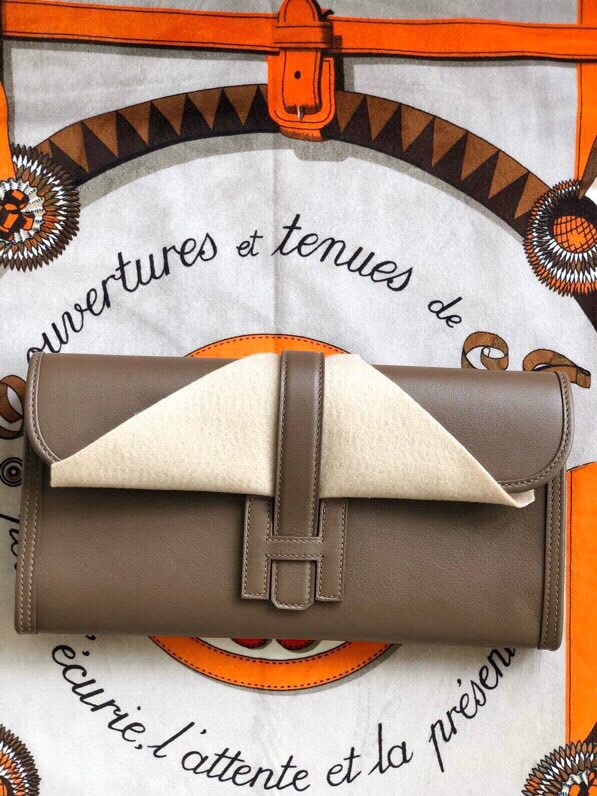 에르메스 지제 엘란29 에토프 스위프트 송아지가죽 내부 양가죽